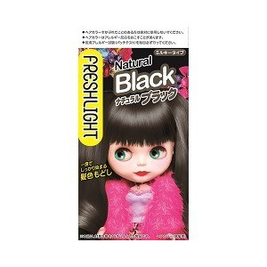 【３６個セット】【１ケース分】 フレッシュライト ミルキー髪色もどし ナチュラルブラック 1セット&times;３６個セット　１ケース分 【正規品】【dcs】｜ブルームグリーン