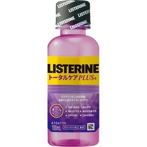 【６０個セット】【１ケース分】 薬用リステリン トータルケアプラス クリーンミント味 100mL&times;６０個セット　１ケース分 【正規品】 【dcs】｜ブルームグリーン