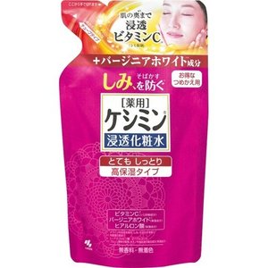 【２０個セット】 ケシミン 浸透化粧水 とてもしっとり 詰替用 140mL×２０個セット【正規品】