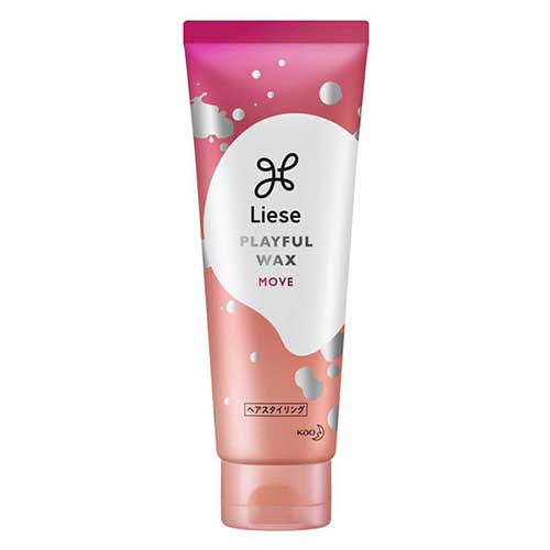 【２４個セット】【１ケース分】 花王 リーゼ プレイフルワックス 弾むような動き＆ツヤ(70g)&times;２４個セット　１ケース分【正規品】｜ブルームグリーン
