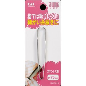 【３６０個仕かける】【１容れもの分】 貝印 ＫＭ３０１６ 糸抜き ７５粍 ×３６０個仕かける １容れもの分 【決まり品】【mor】【ご申しつける後送りとどけるまでに2週前後もらい受けるする切っ掛けがございます】 日用品雑貨・文房具・手芸-生活雑貨