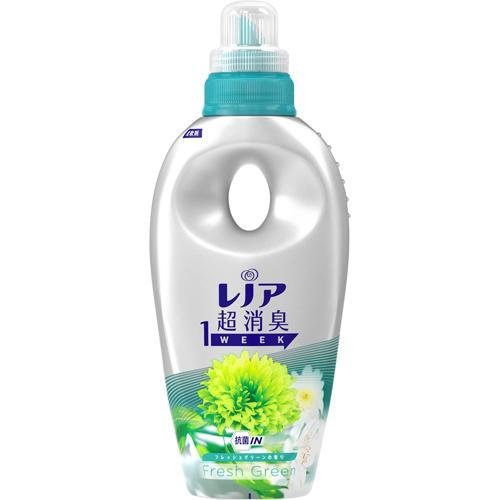 楽天市場 １０個セット レノア 超消臭1week 柔軟剤 フレッシュグリーン 本体 530ml １０個セット 正規品 ブルームグリーン