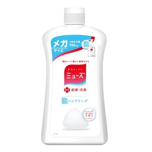 【１０個セット】 ミューズ 泡ハンドソープ せっけんの香り オリジナル つめかえ用 メガサイズ(700ml)×１０個セット【正規品】【mor】【ご注文後発送までに2週間前後頂戴する場合がございます】