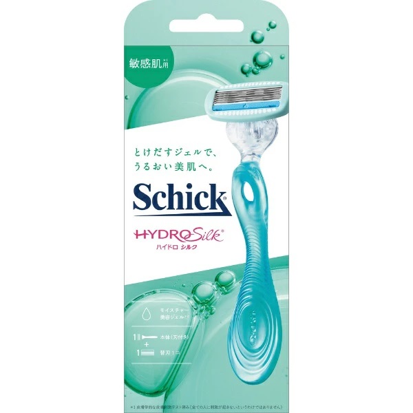 【60個セット】【1ケース分】 シック ハイドロシルク 敏感肌用 ホルダー 替刃1個付き×60個セット 1ケース分 【正規品】【dcs】【k】【mor】【ご注文後発送までに2週間前後頂戴する場合がございます】|ブルームグリーン