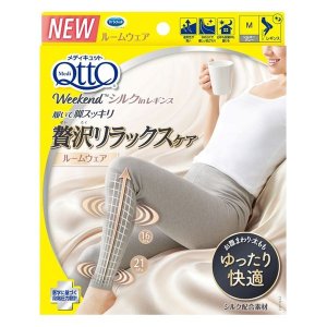 【１０個書き割り】 メディキュット ウィークエンドシルクインレギンス シルキーグレー M  ×１０個書き割り 【定め事品】【k】【mor】【ご申し付ける後送りとどけるまでに1週前後もらい受けるする切っ掛けがございます】