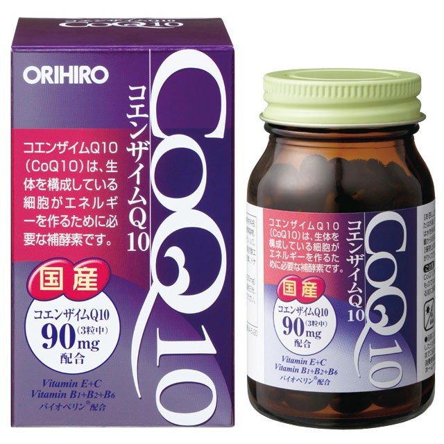 【48個セット】【1ケース分】オリヒロ コエンザイムQ10 90粒×48個セット 1ケース分【正規品】【ori】 ※軽減税率対象品【t-0】|ブルームグリーン