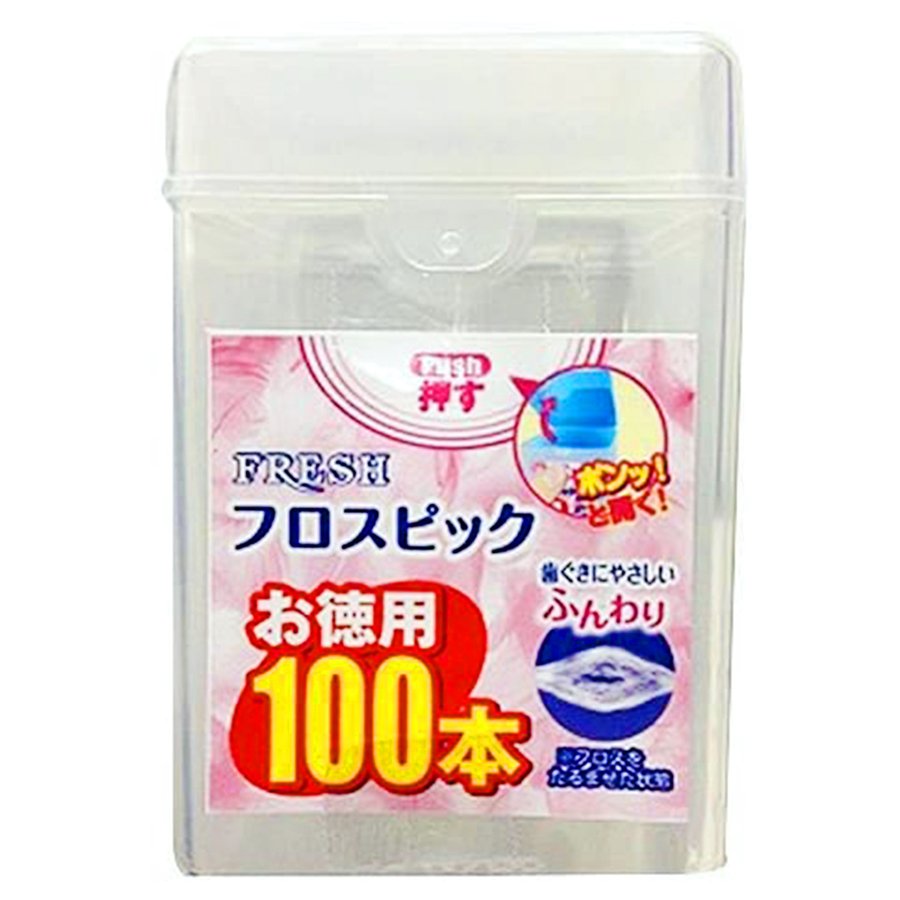 【３０個セット】 デンタルプロ フレッシュ フロスピック 100本入×３０個セット【正規品】【mor】【ご注文後発送までに2週間以上頂戴する場合がございます】