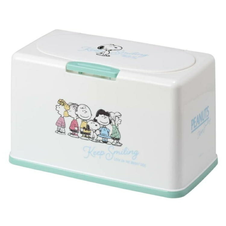 スケーター 抗菌 マスクストッカー リフトアップ式 スヌーピー 1個×3個セット