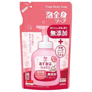 【４０個セット】【２ケース分】 アラウベビー 泡全身ソープ 詰替(400ml)&times;４０個セット　 ２ケース分【正規品】｜ブルームグリーン