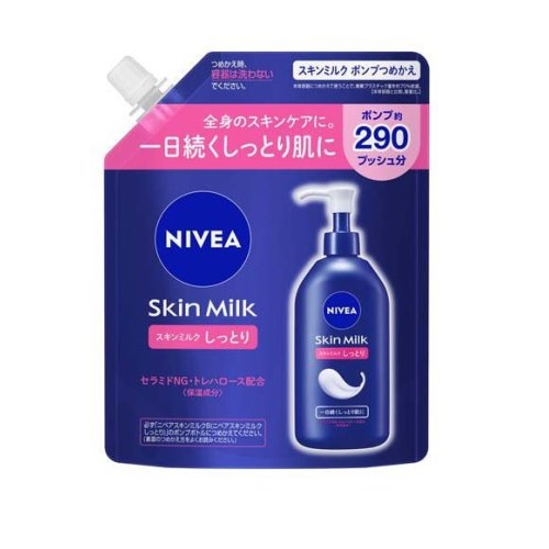 【３０個仕掛ける】 名取り草 ニベア 素はだ牛乳 しっとり つめかえ用(290g)×３０個仕掛ける【置き目品】