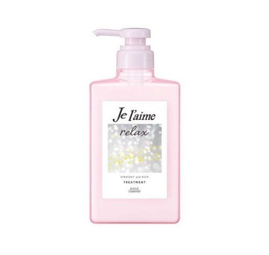 【１０個セット】コーセー ジュレーム リラックス ミッドナイトリペアヘアトリートメント ストレート＆リッチ(480ml)×１０個セット 【正規品】