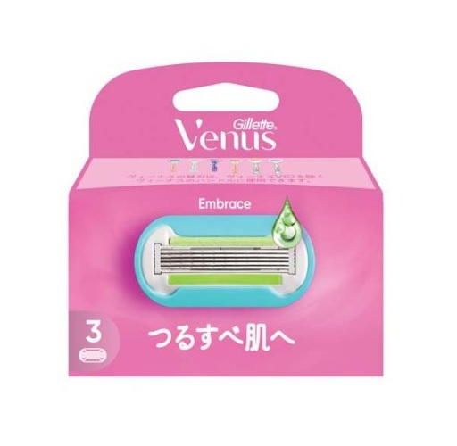 【20個セット】 P&G ジレット ヴィーナス エンブレイス 替刃(3個入)×20個セット【正規品】【mor】【ご注文後発送までに2週間前後頂戴する場合がございます】|ブルームグリーン