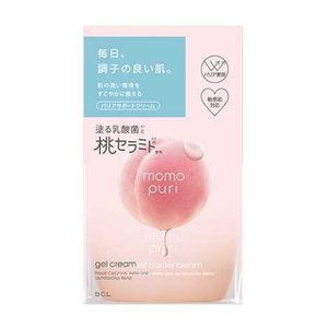 【１０個仕掛ける】 BCL ももぷり 潤いバリアクリーム 80g×１０個仕掛ける 【置き目品】【t-0】