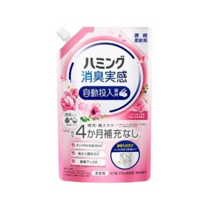 【１０個セット】 ハミング消臭実感自動投入専用　ふわりローズ＆フローラルの香り　７００ｍｌ×１０個セット【正規品】