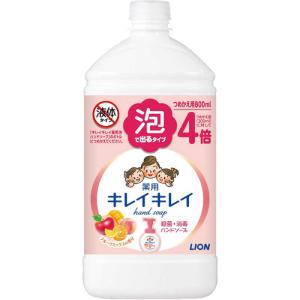 【１０個セット】 キレイキレイ 薬用泡ハンドソープ フルーツミックスの香り 詰替用 800mL×１０個セット【正規品】