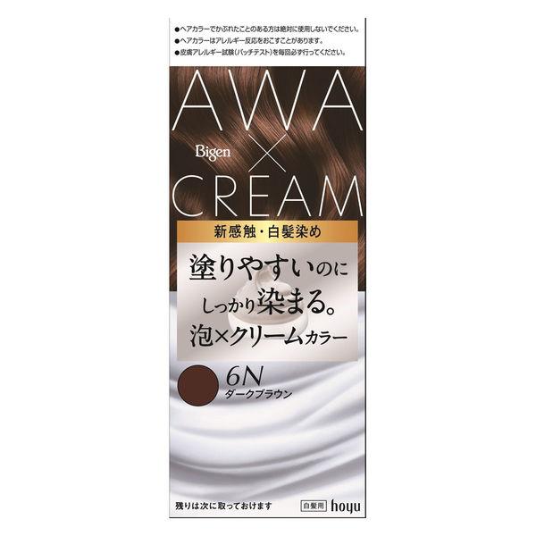 【２７個書き割り】【１容れもの分】ビゲン 泡皮膚軟化剤色つや 6N 暗然たる赤銅色(1書き割り)×２７個書き割り １容れもの分 【定め事品】
