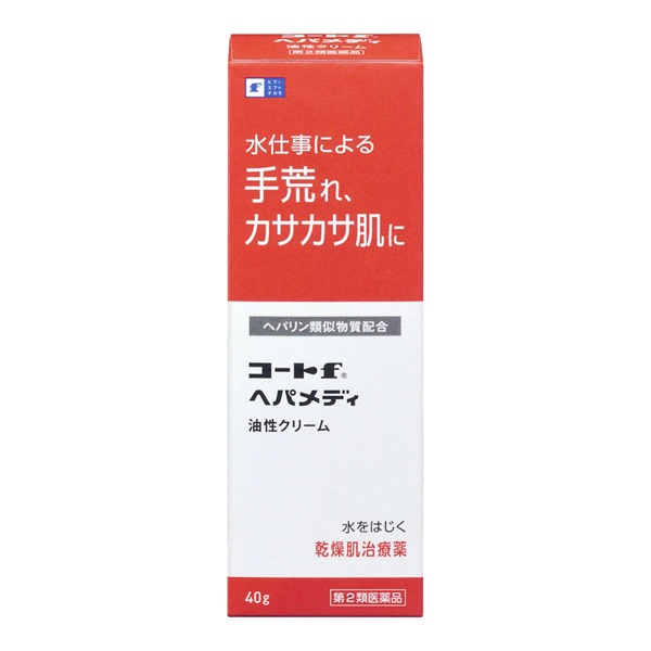 【第2類医薬品】【10個セット】 田辺三菱製薬 コートf ヘパメディ(40g)×10個セット【正規品】|ブルームグリーン