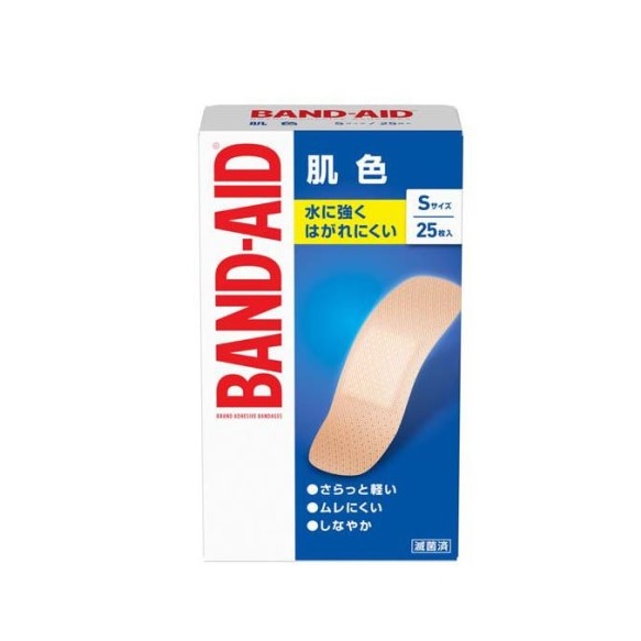 【20個セット】 JNTLコンシューマーヘルス バンドエイド 肌色 Sサイズ(25枚入)×20個セット 【正規品】【k】【mor】【ご注文後発送までに1週間前後頂戴する場合がございます】