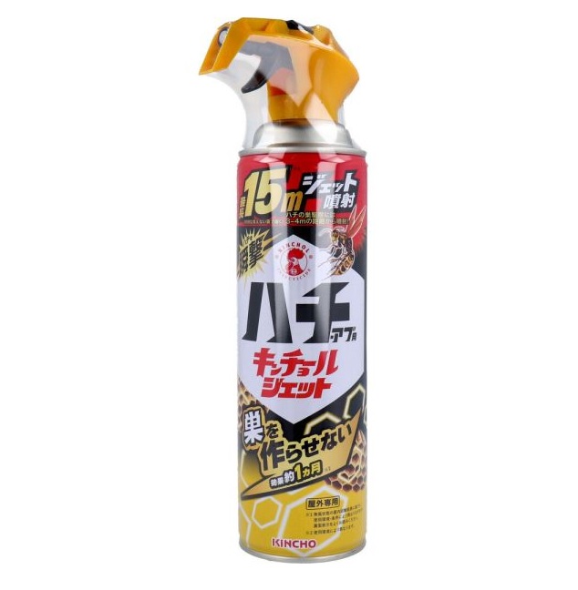 【20個セット】【1ケース分】 大日本除虫菊 金鳥 ハチ・アブ用 キンチョールジェット(510ml)×20個セット 1ケース分 【正規品】|ブルームグリーン