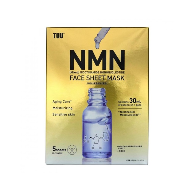 【５個セット】 百年製薬 TUU NMNシートマスク(5枚入)×５個セット【正規品】【t-1】 12,705円