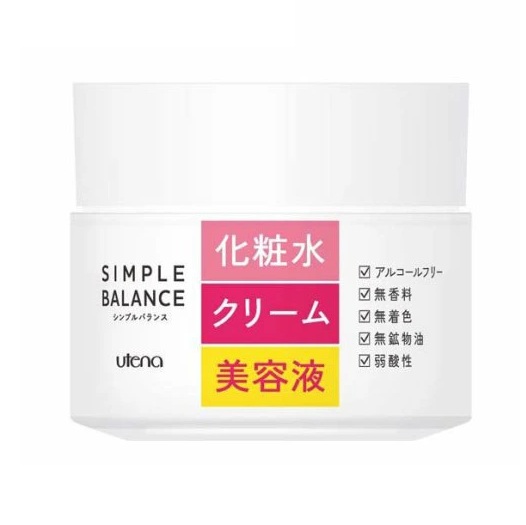 【３６個セット】【１ケース分】 ウテナ シンプルバランス ハリつやジェル コラーゲン(100g)×３６個セット　１ケース分【正規品】
