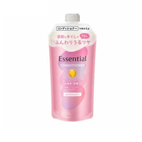 【２０個セット】 花王 エッセンシャル ふんわりうるツヤ コンディショナー つめかえ用(300ml)×２０個セット【正規品】