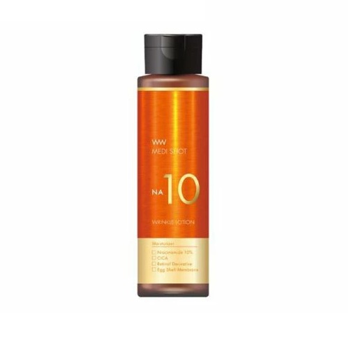 【１０個セット】 明色 メディショット NA10リンクル濃化粧水(180ml)&times;１０個セット【正規品】｜ブルームグリーン