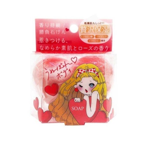 【９６個仕掛ける】【１入れもの分】   伽藍鳥石ケン うぬぼれ上半身 石ケン サクラ色(80g)×９６個仕掛ける １入れもの分 【置き目品】【ori】 美容・コスメ・香水-洗顔石けん-洗顔料
