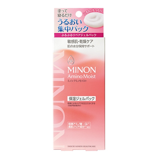 【20個セット】 第一三共ヘルスケア ミノン アミノモイスト ぷるぷるリペアジェルパック(60g)×20個セット【正規品】|ブルームグリーン