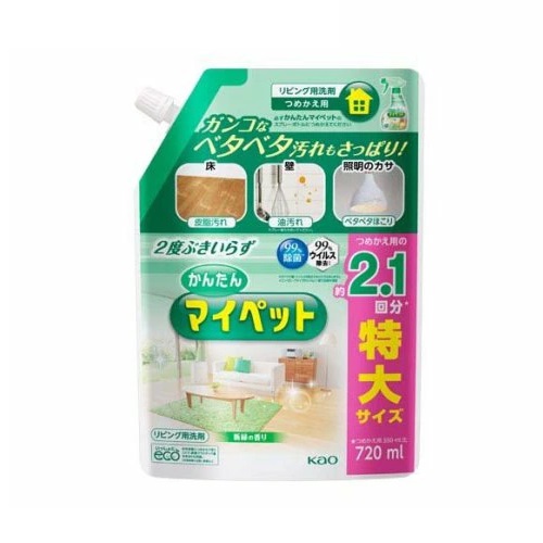 【２０個仕掛ける】 名取り草 かんたんマイペット つめかえ用(720ml)×２０個仕掛ける【置き目品】