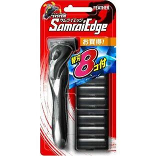 【３０個仕掛ける】 鳥毛 エフシステム サムライエッジホルダー 替刃8個付き添い人 SHE-8(1仕掛ける)×３０個仕掛ける【置き目品】【k】【ご申し付ける後送りとどけるまでに2週前後もらい受けるする切っ掛けがございます】 T字カミソリ-美容・コスメ・香水-シェービング・脱毛・脱色