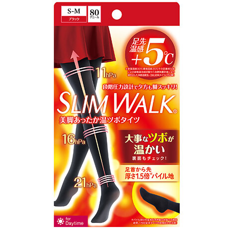 【５個仕掛ける】 か細いウォーク 美脚あったか温ツボタイツ S～M×５個仕掛ける【置き目品】【k】【mor】【ご申しつける後送りとどけるまでに1週前後もらい受けるする切っ掛けがございます】
