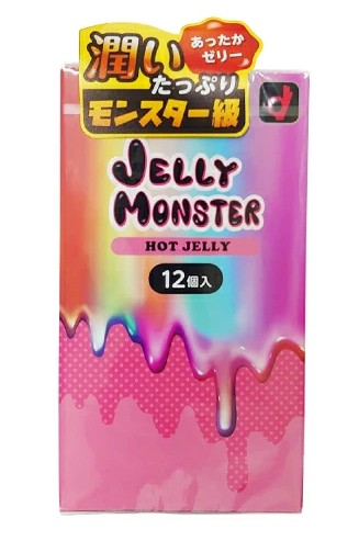 【１４４個仕掛ける】【１入れもの分】 オカモトJELLY MONSTER ゼリーモンスターホットゼリー 12個入×１４４個仕掛ける １入れもの分【置き目品】【ご申し付ける後送りとどけるまでに1週以上もらい受けるする切っ掛けがございます】 医薬品・コンタクト・介護-避妊具