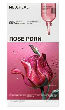【１０個セット】 メディヒール ローゼPDRN エッセンシャルマスク ヘルシーグロウ(4枚入)×１０個セット【正規品】