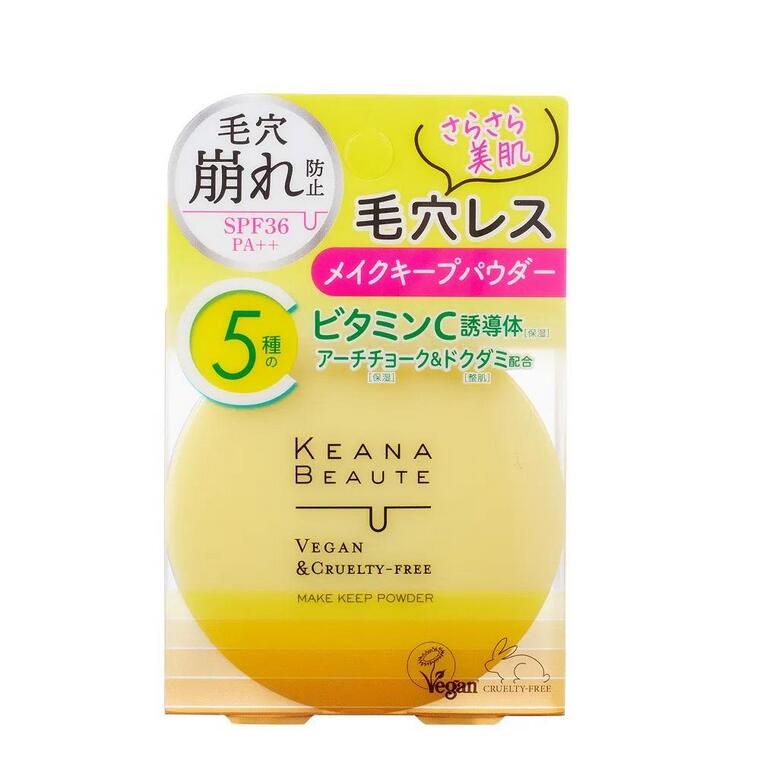 【48個セット】【1ケース分】 ケアナボーテ 毛穴落ち防止メイクキープパウダー SPF36 PA++ 6g×48個セット 1ケース分【正規品】|ブルームグリーン