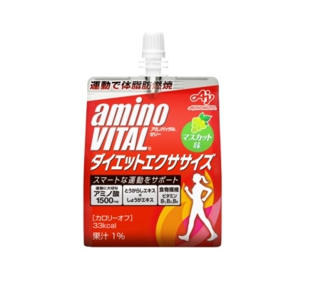 【３個セット】 味の素 アミノバイタルゼリードリンク アミノ酸 ダイエットエクササイズ(180g*24個入)×３個セット 【正規品】【s】※軽減税率対象品