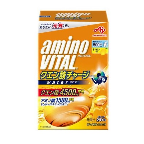 【１０個仕かける】 味の素 アミノバイタル クエン酸受け持ちお水(24本入)×１０個仕かける 【決まり品】※楽にする税率客体品 ダイエット・健康-クエン酸