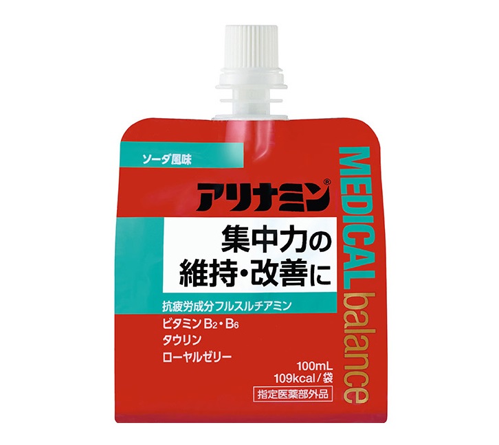 【１０個セット】 アリナミン製薬 アリナミンメディカルバランス ソーダ風味(100ml×6個)×１０個セット【正規品】