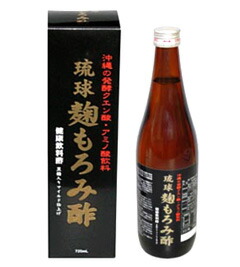 ★即納! 琉球麹もろみ酢 720ml &times;２４本セット　　２ケース分【正規品】 　安藤通商沖縄 ※軽減税率対象品｜ブルームグリーン