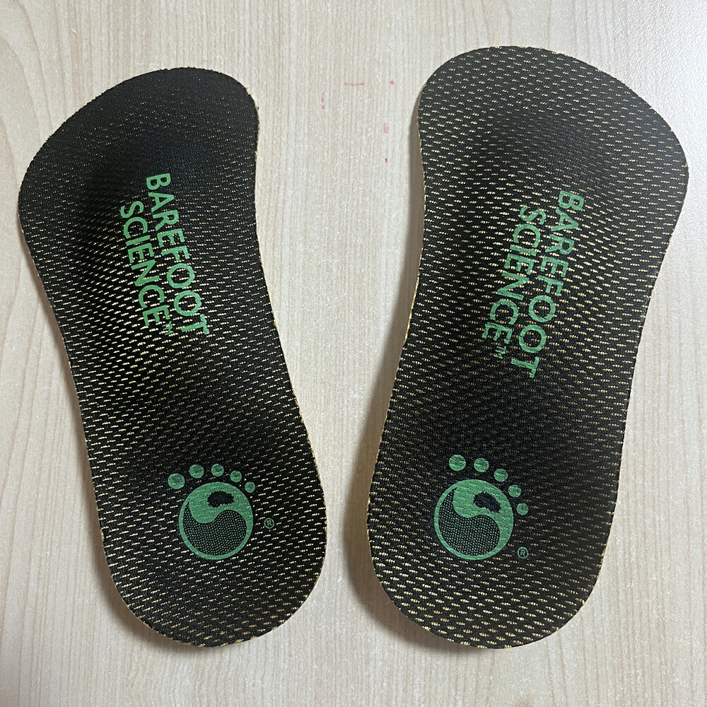 【訳あり商品】BAREFOOT SCIENCE６段階3/4タイプ　インソール本体Mサイズと1～６段階アーチブロック｜インソール専門店