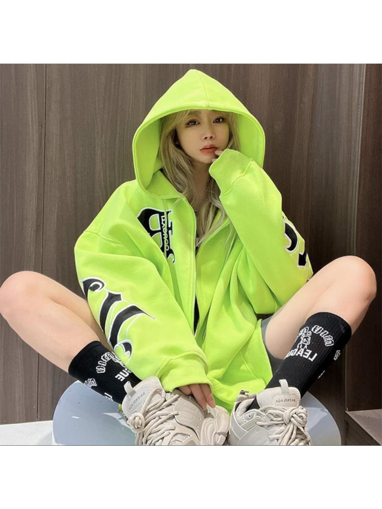 【韓国ファッション】パーカー レディース 大きいサイズ ジップアップ 裏起毛 フード付き スウェット アウター ゆったり カジュアル 秋冬 お洒落 暖かい 羽織り ぽっちゃり 4,315円