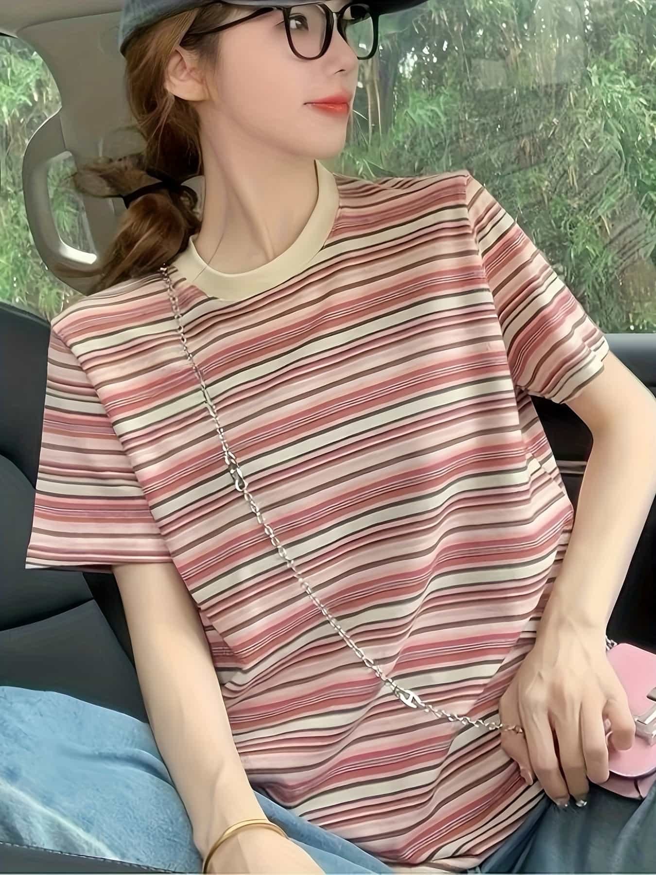 Dy Yy 【楽天市場】ボーダー Tシャツ レディース 半袖 レトロ ストライプ デザイン トップス カットソー 夏服 春服 カジュアル マリン スタイル ...