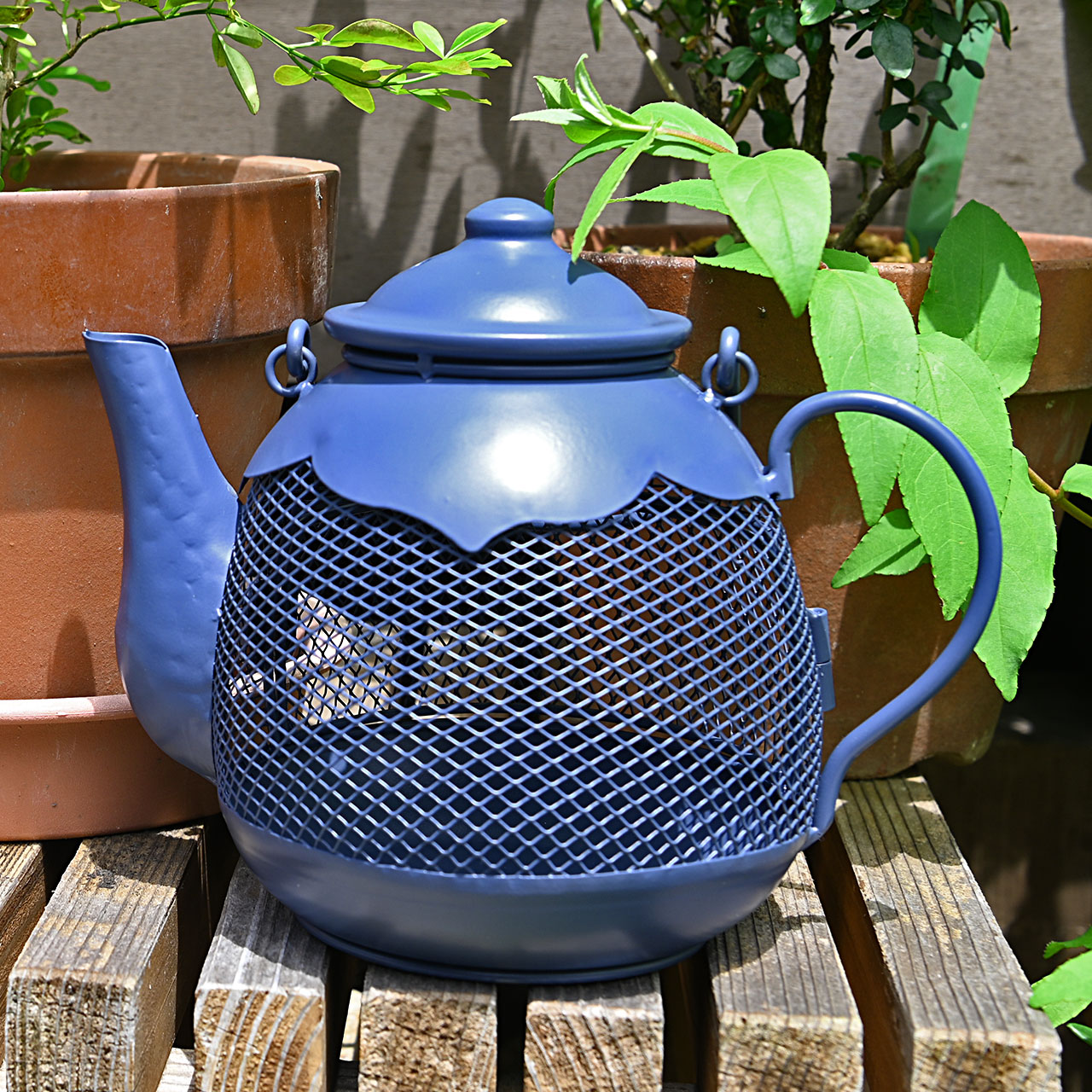 楽天市場】ティーポットの蚊やり オーナメント 置物 オブジェ おしゃれ