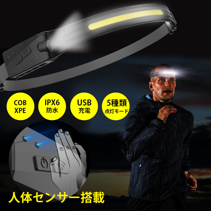 894円 【即発送可能】 ヘッドライト LED アウトドア用ヘッドライト 防水 LEDヘッドライト ヘッドランプ LEDヘッドランプ LEDライト  登山 釣り キャンプ 登山用 防災 災害対策 送料無料