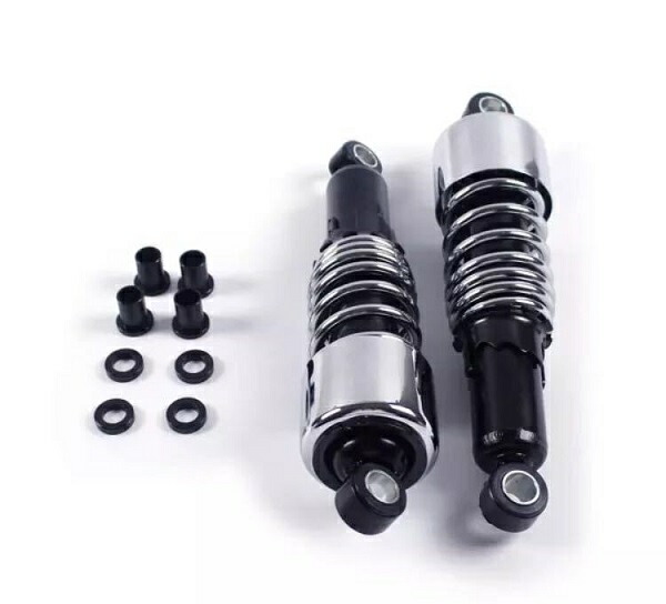 楽天市場】ハーレー ショート サスペンション allクローム 267mm/10.5