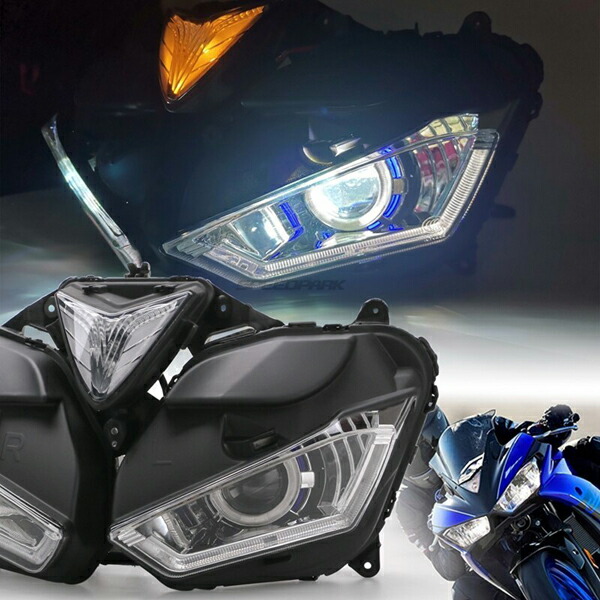 楽天市場】YZF-R25/R3 プロジェクターイカリング ウインカー
