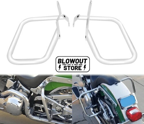 楽天市場】【49261-00A】ハーレー純正 リアサドルバッグガード