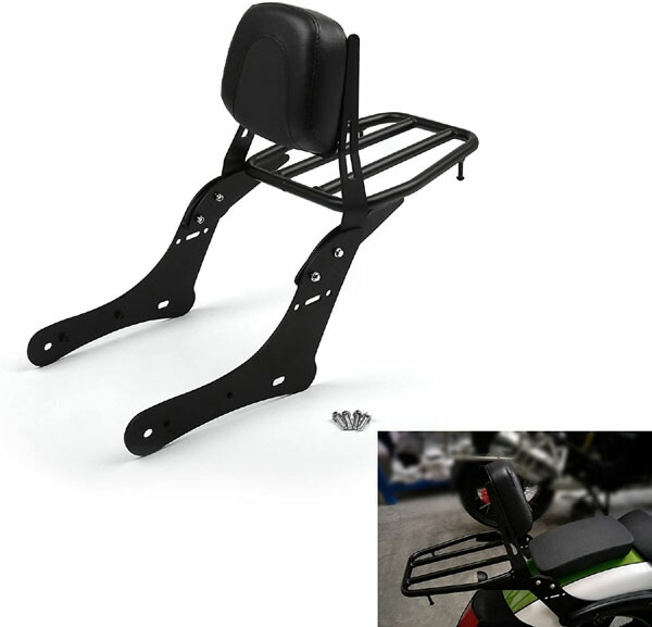 KAWASAKI カワサキ バルカンS 650 VN650 2015-2020年専用 バックレスト シーシーバー 荷物ラック付き|Blowout Store
