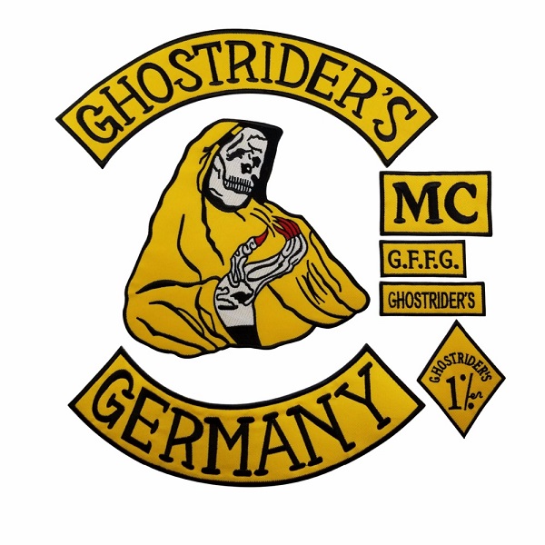 ハーレー　サポートパッチ　モーターサイクルクラブ　ヘルズ 楽天市場】1%er MC モーターサイクルクラブパッチ アイロン