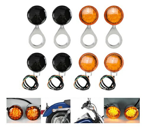 楽天市場】LED フロントフォーク ウインカー ハーレー Harley